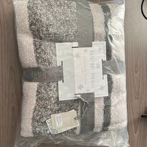 Barefoot Dreams Cozy Chic Marled Stripe Blanket